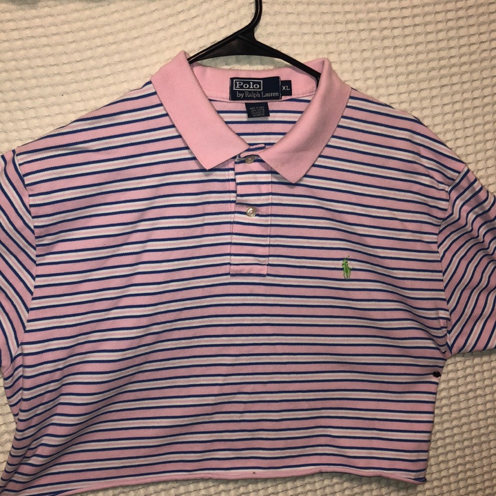 POLO RALPH LAUREN FEMALE CROP TOP